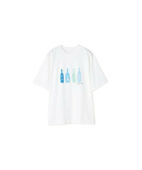 【yoshie inaba】ベーシックジャージィボトルプリントTシャツ