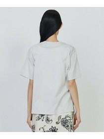 【L'EQUIPE】【Lサイズ】フローイングロゴプリントTシャツ 詳細画像 ホワイト 9