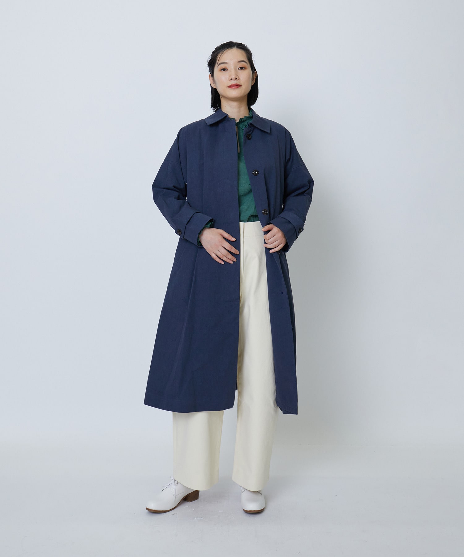 STUDIO NICHOLSON＞「DORDONI」 TWILL COTTON PLEATS