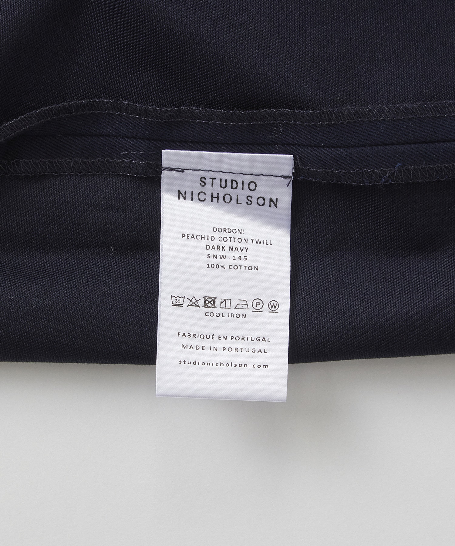 【LOISIR】＜STUDIO NICHOLSON＞「DORDONI」 TWILL COTTON PLEATS PANTS 詳細画像 クリーム 27