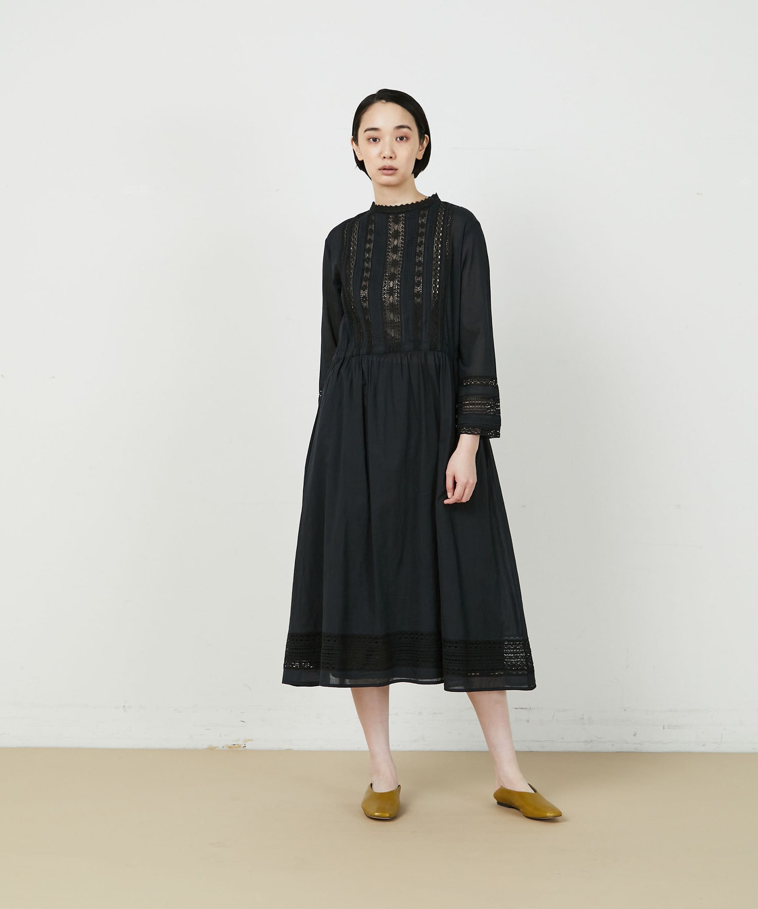 インドアンティークレースワンピース Bigi Online Store ビギ オンラインストア