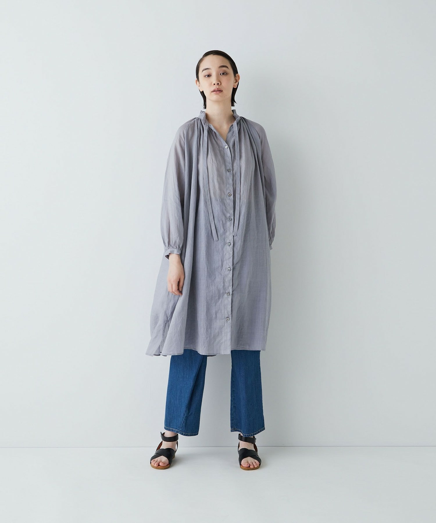 大人のおしゃれ手帖8月号掲載商品 ラミーフリルワンピース Bigi Online Store ビギ オンラインストア