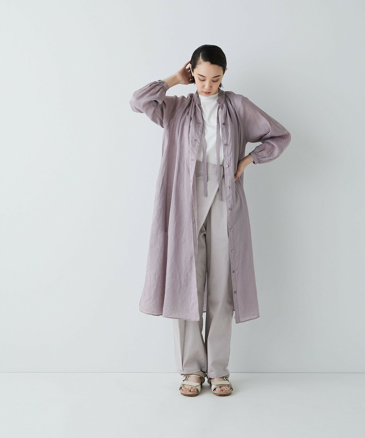 大人のおしゃれ手帖8月号掲載商品 ラミーフリルワンピース Bigi Online Store ビギ オンラインストア