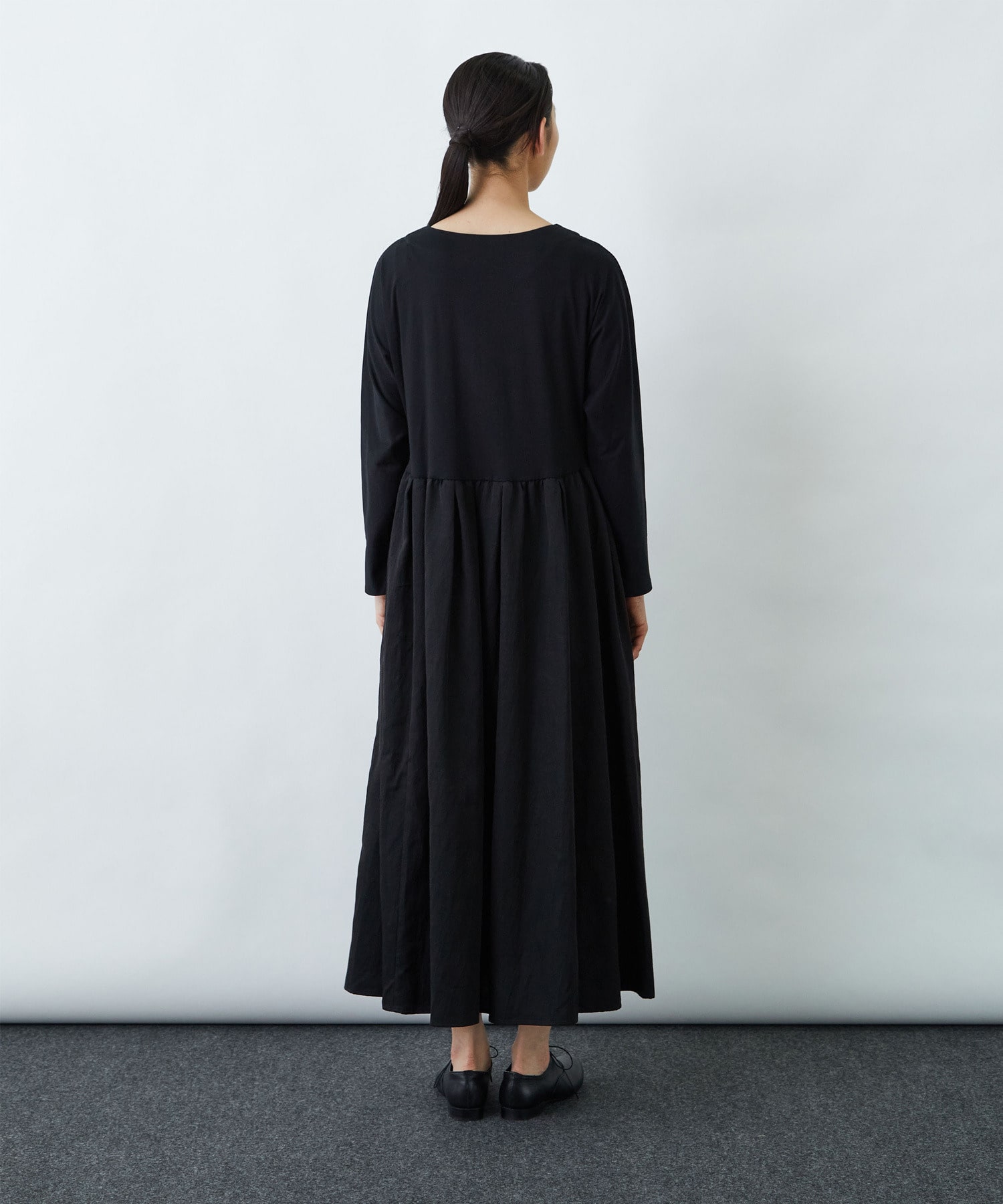 異素材コンビワンピース Bigi Online Store ビギ オンラインストア