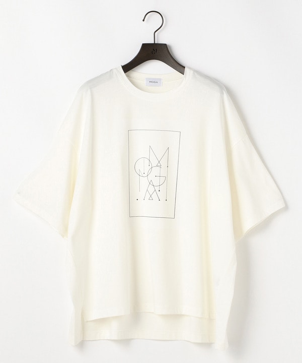 MOGA Tシャツ 半袖 大きいサイズ ビッグシルエット モガ ビギ