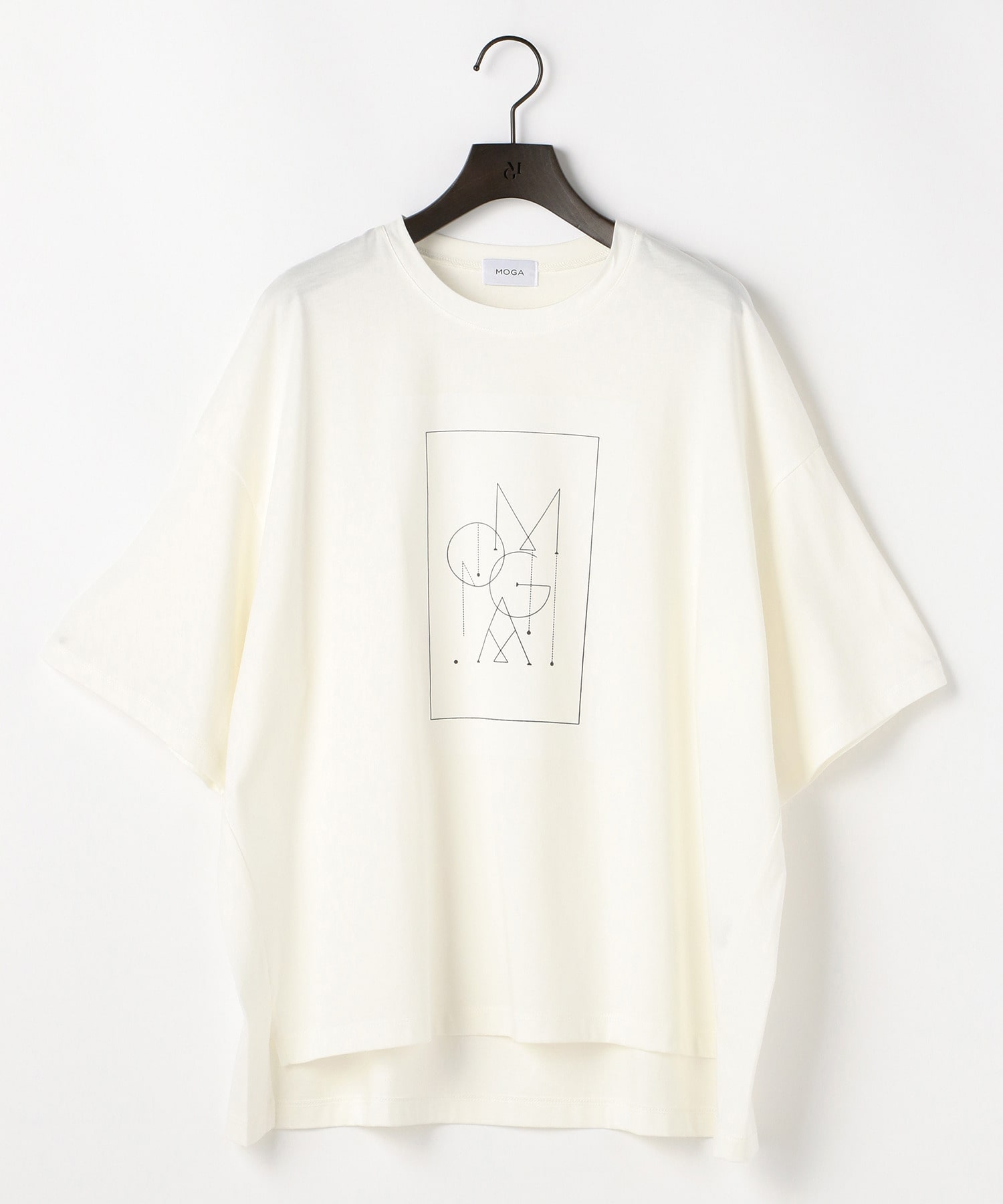 【MOGA】【Lサイズ】MOGA発泡Tシャツ 詳細画像 オフホワイト 1
