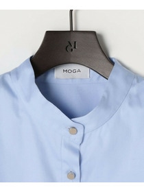 【MOGA】【Lサイズ】SOKTASバンドカラーシャツ 詳細画像 サックスブルー 2