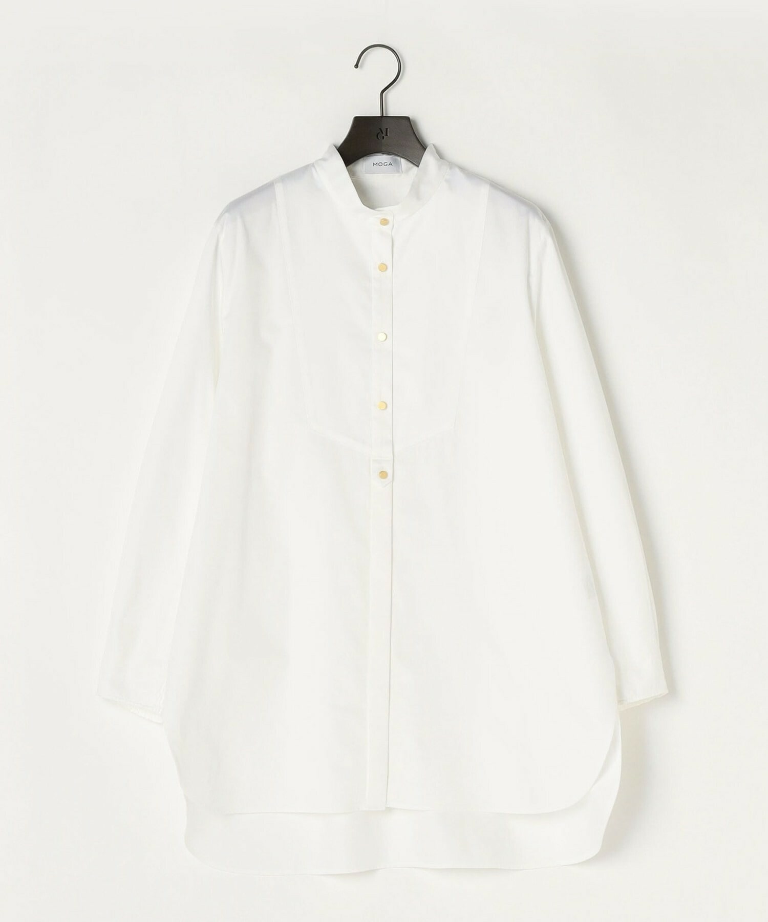 【MOGA】【Lサイズ】SOKTASバンドカラーシャツ 詳細画像 オフホワイト 1