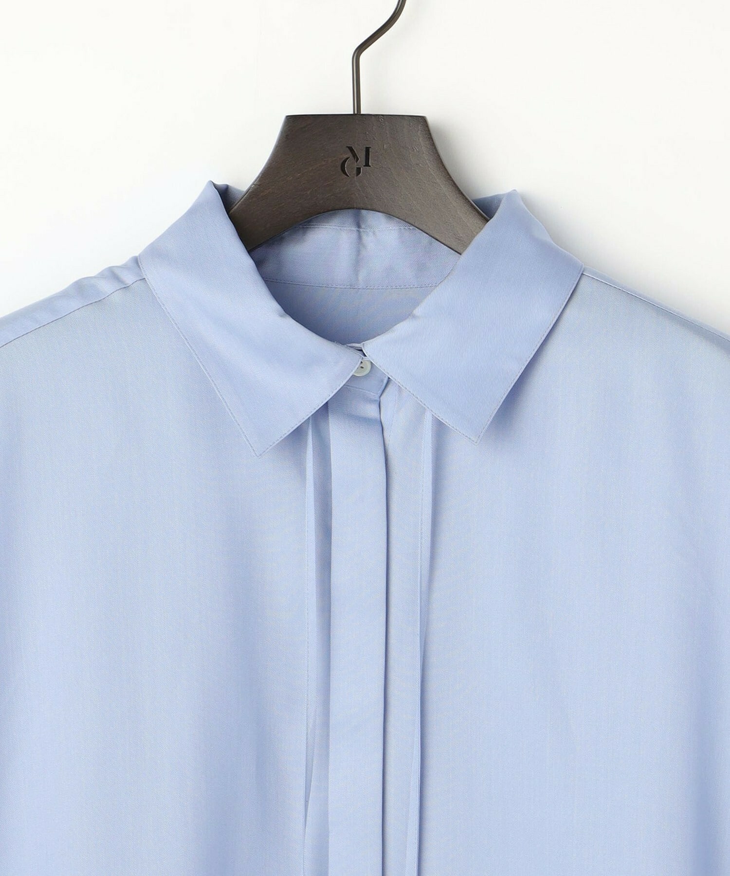 【MOGA】【Lサイズ】ツイストツイルシャツ 詳細画像 サックスブルー 2