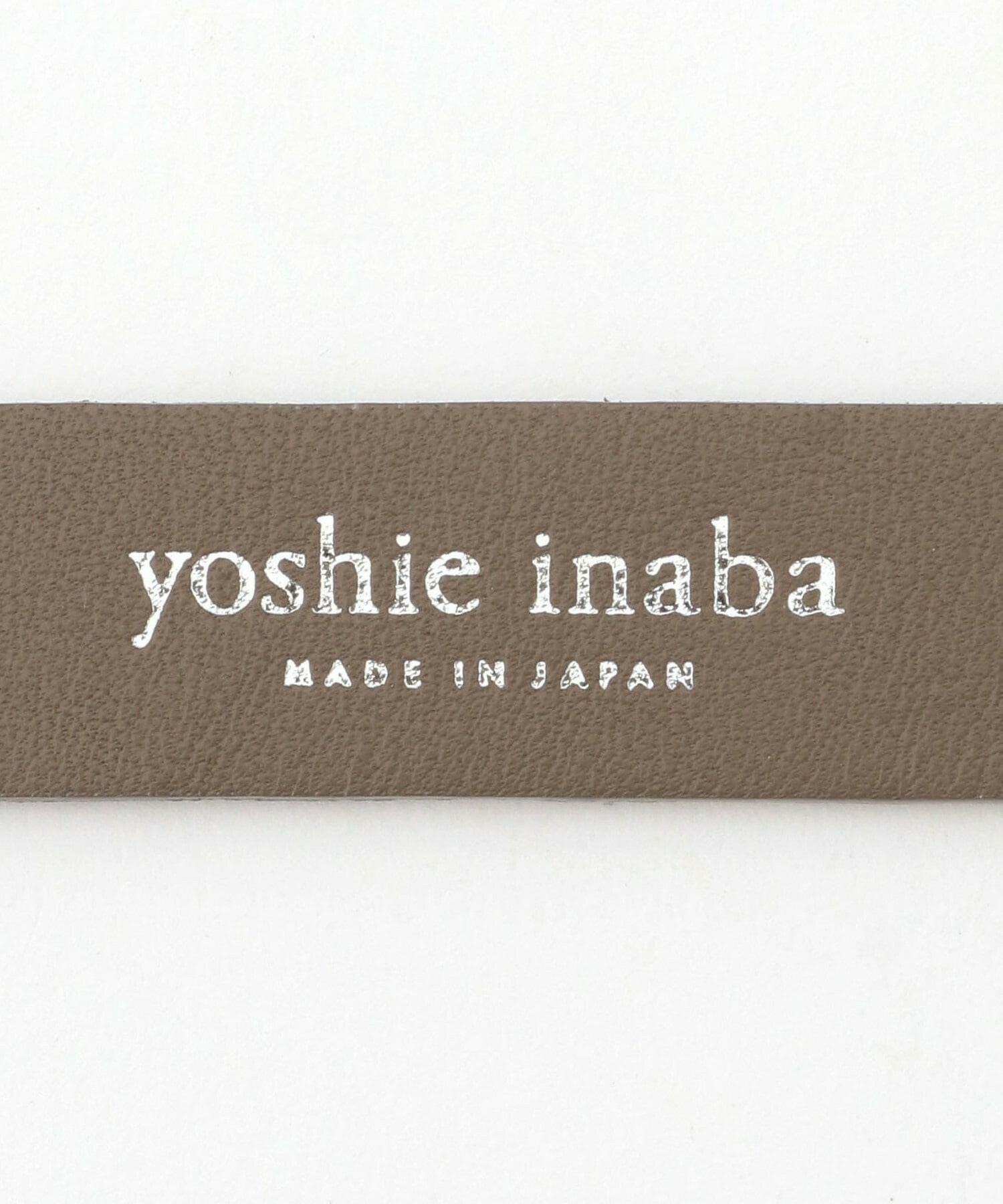 【yoshie inaba】｜2BUY10%OFF対象｜18mmギボシベルト 詳細画像 ブラック 8