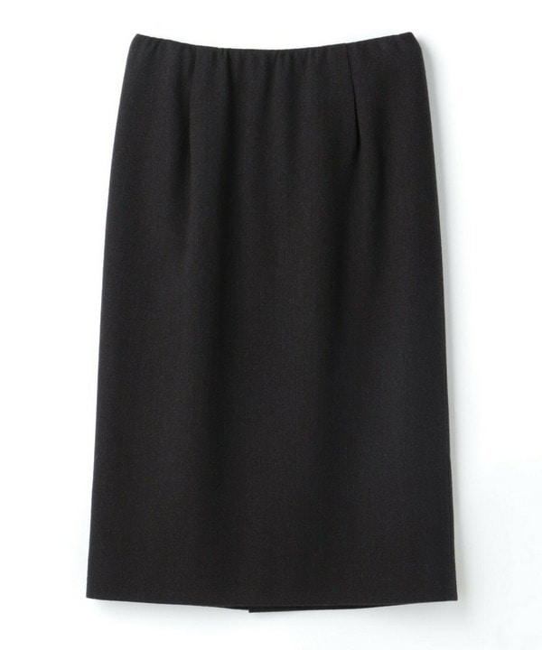 【yoshie inaba】ジャージーライクウールタイトスカート