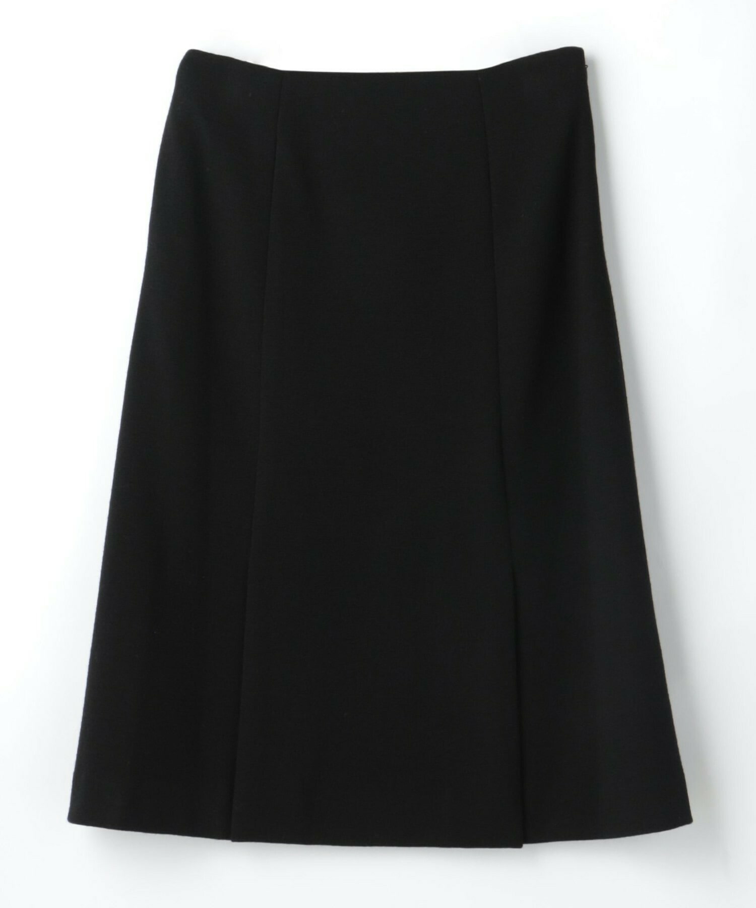【yoshie inaba】ミラノリブAラインスカート 詳細画像 ブラック 1