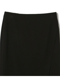 【yoshie inaba】コンパクトジャージラップライクタイトスカート 詳細画像 ブラック 10