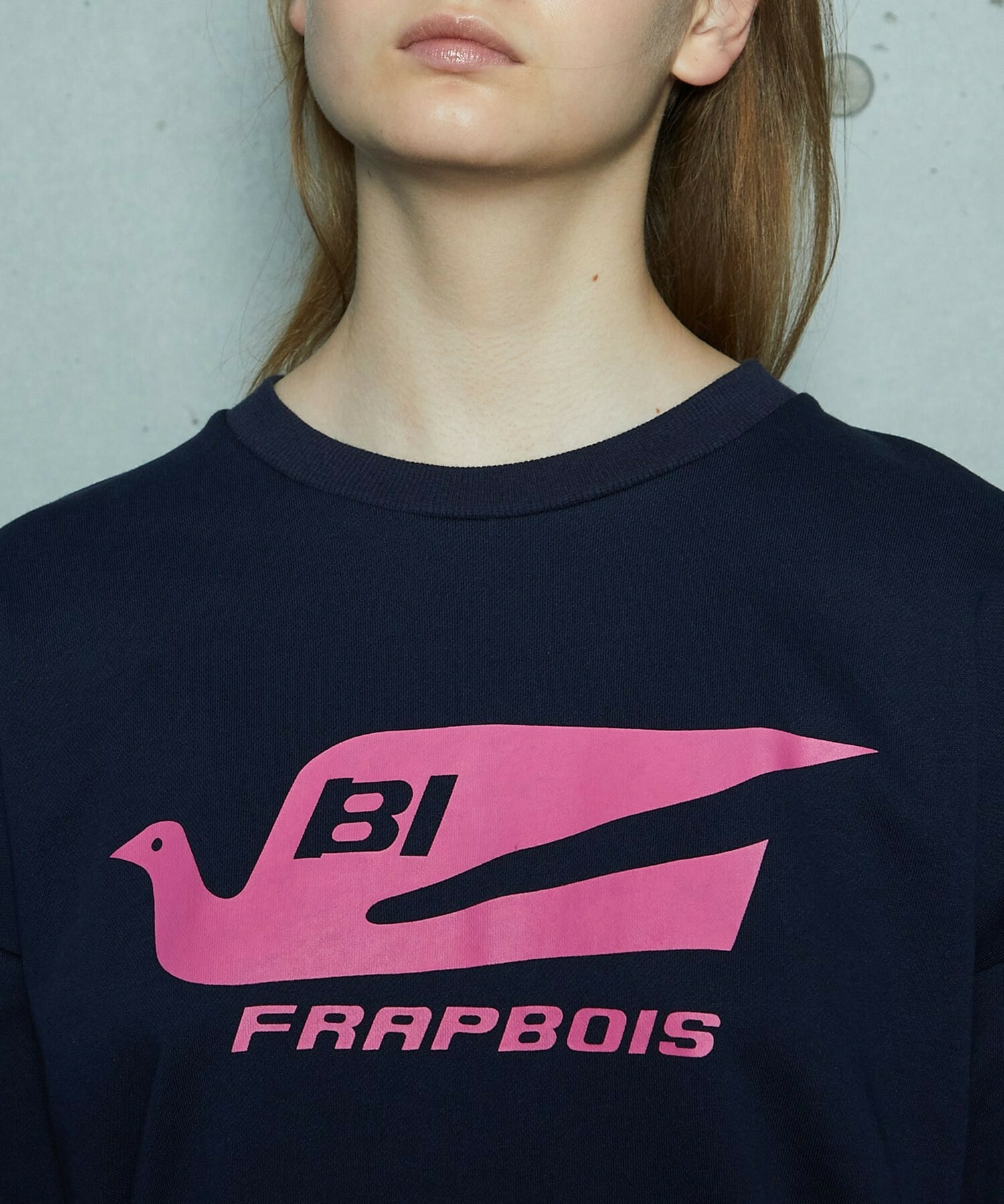 【FRAPBOIS】FRAPBOIS×BRANIFF INTERNATIONAL スウェット 詳細画像 ネイビー 3