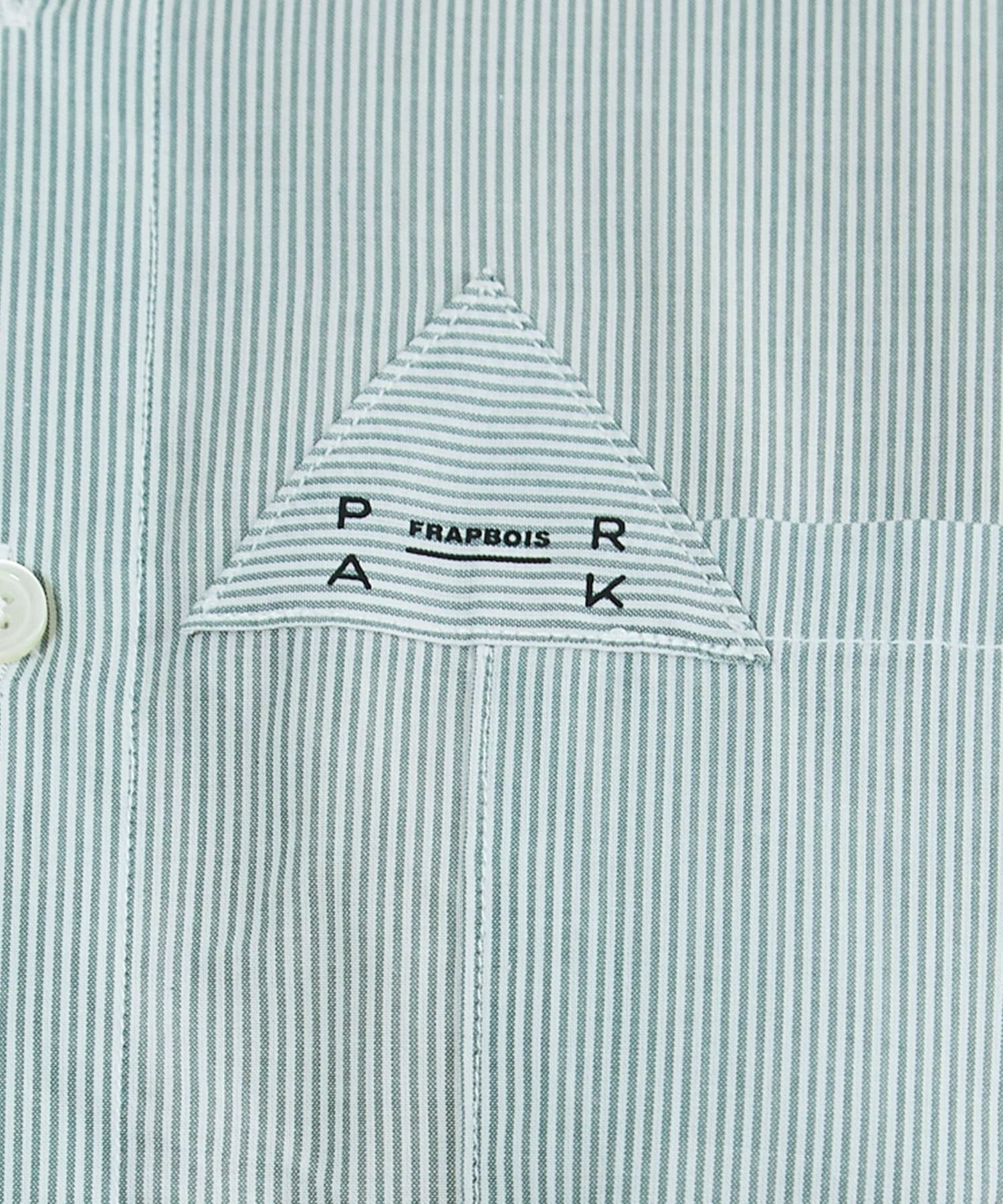 【FRAPBOIS PARK】PARK ストライプシャツ 詳細画像 ブルー 9