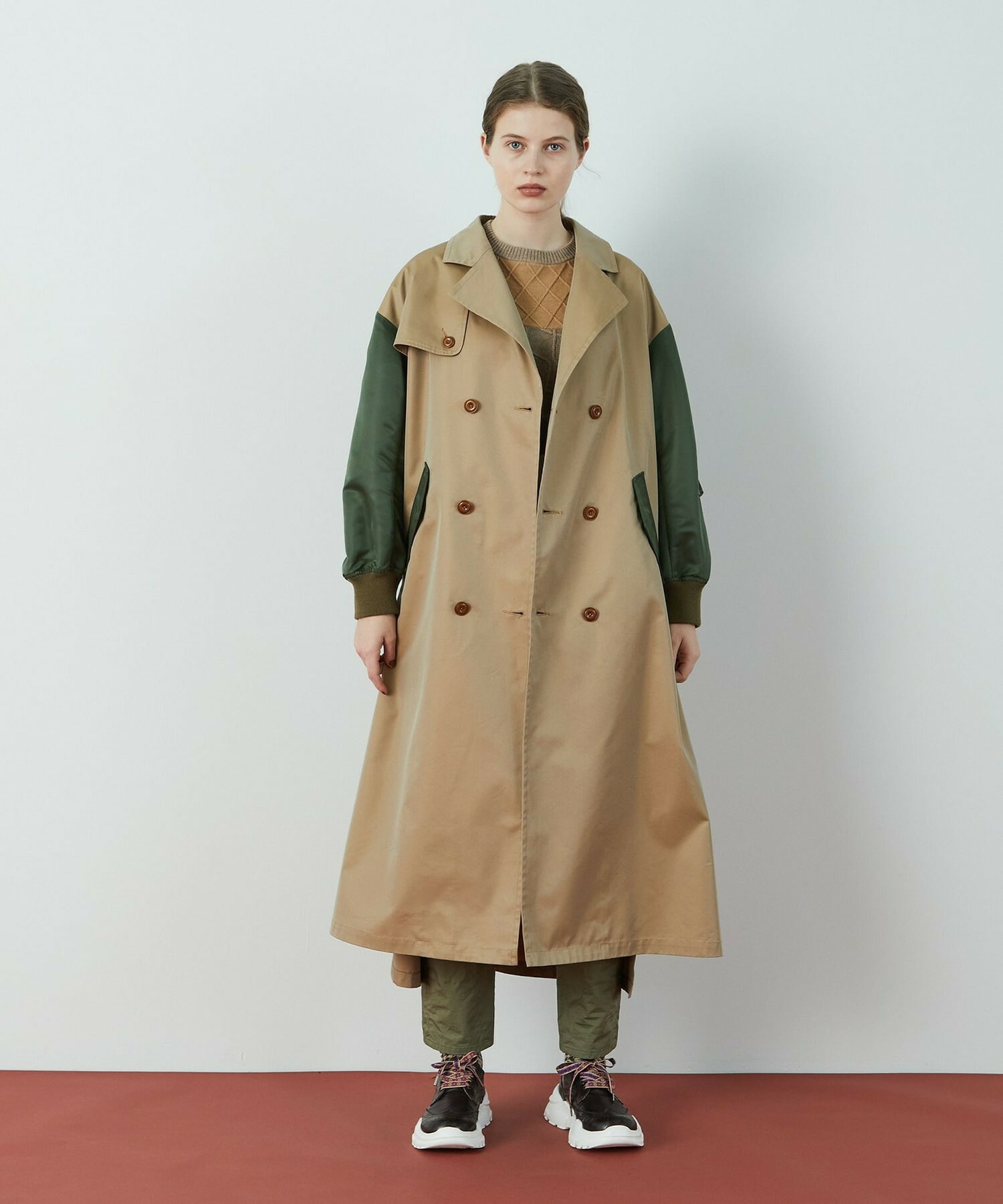 ミックストレンチ コート Bigi Online Store ビギ オンラインストア