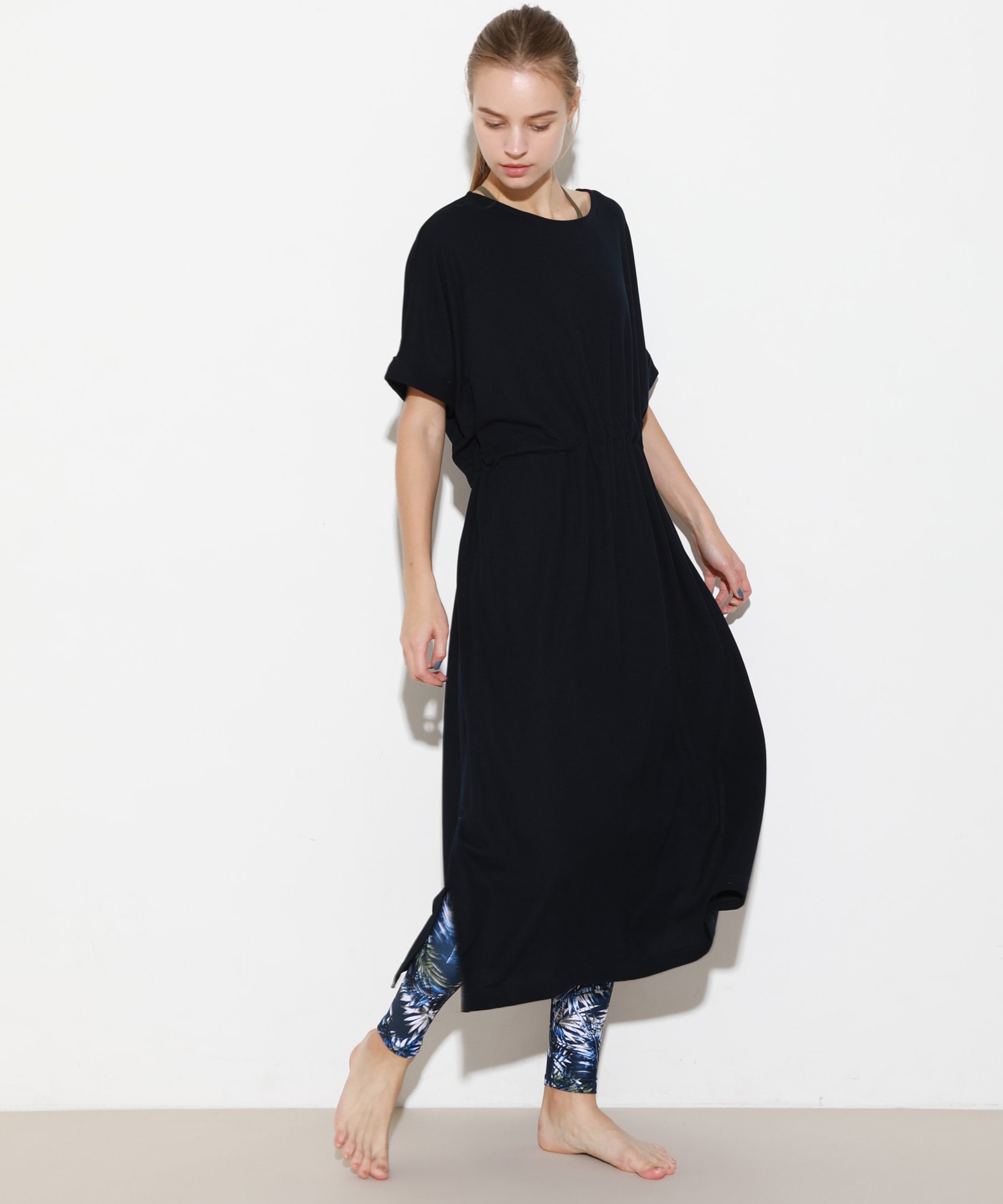 レーヨンミラノリブワンピース Bigi Online Store ビギ オンラインストア