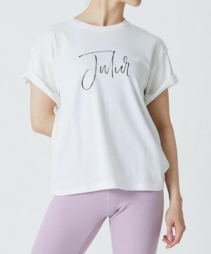 【Julier】｜2BUY10%OFF対象｜JulierプリントTシャツ 詳細画像 ホワイト 1