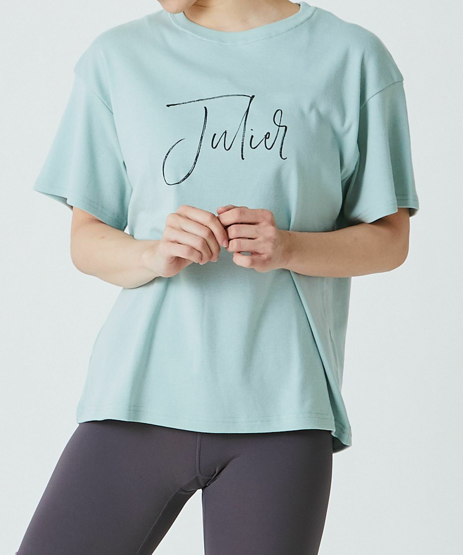 【Julier】JulierプリントTシャツ 詳細画像 ミント 11