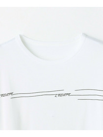 【L'EQUIPE】【Lサイズ】ロゴTシャツ 詳細画像 ネイビー×ホワイト 3