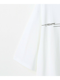 【L'EQUIPE】【Lサイズ】ロゴTシャツ 詳細画像 ネイビー×ホワイト 4