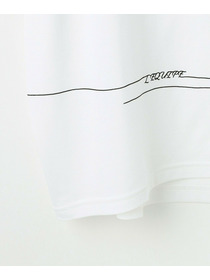 【L'EQUIPE】｜2BUY10%OFF対象｜【Lサイズ】ロゴTシャツ 詳細画像 ネイビー×ホワイト 5