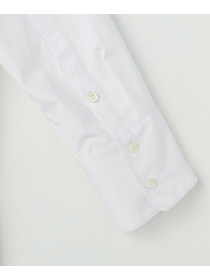 【L'EQUIPE】【Lサイズ】120/2ブロードシャツ 詳細画像 ホワイト 4