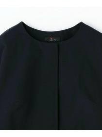 【L'EQUIPE】【Lサイズ】グログランタフタノーカラージャケット 詳細画像 ブラック 1