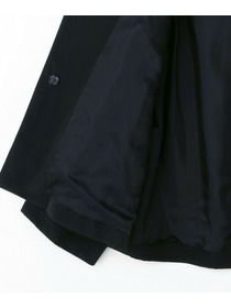 【L'EQUIPE】【Lサイズ】グログランタフタノーカラージャケット 詳細画像 ブラック 6