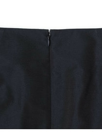 【L'EQUIPE】【Lサイズ】グログランタフタスカート 詳細画像 ブラック 3