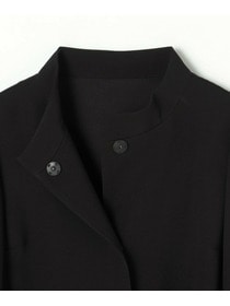 【L'EQUIPE】【Lサイズ】バックサテンスタンドカラージャケット 詳細画像 ブラック 3