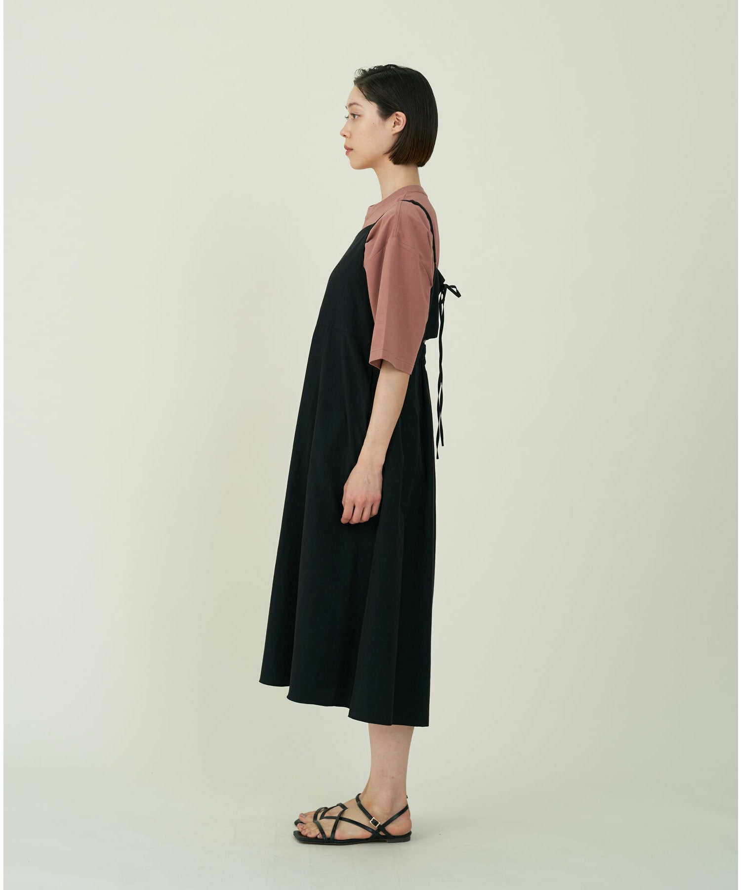 【ADIEU TRISTESSE】バックコンシャスジャンパースカート 詳細画像 ブラック 17