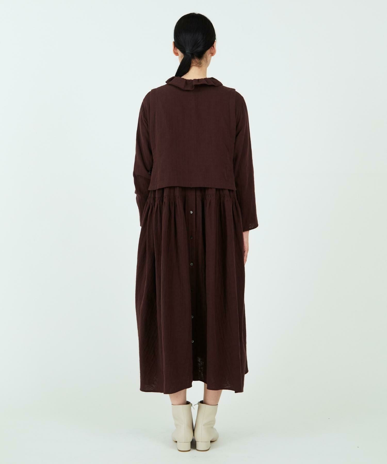 2BUY10％／3BUY20％OFF｜Herb Fabricジレ付きワンピース｜BIGI online