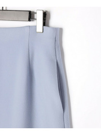 【MOGA】【Lサイズ】クリーミーフリースセミフレアースカート 詳細画像 ブルー 3