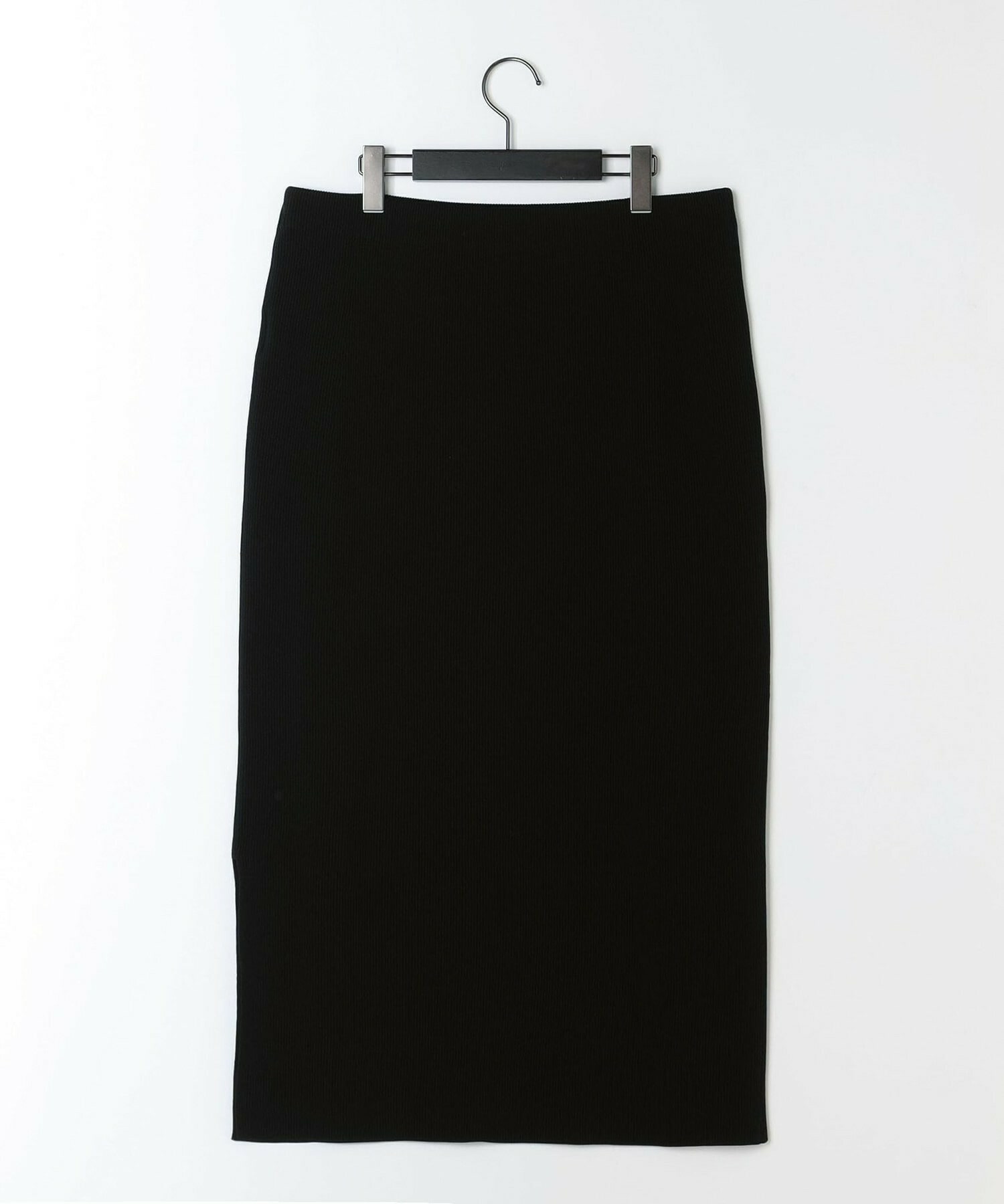 【MOGA】【Lサイズ】ポリエステルニットタイトスカート 詳細画像 ブラック 1