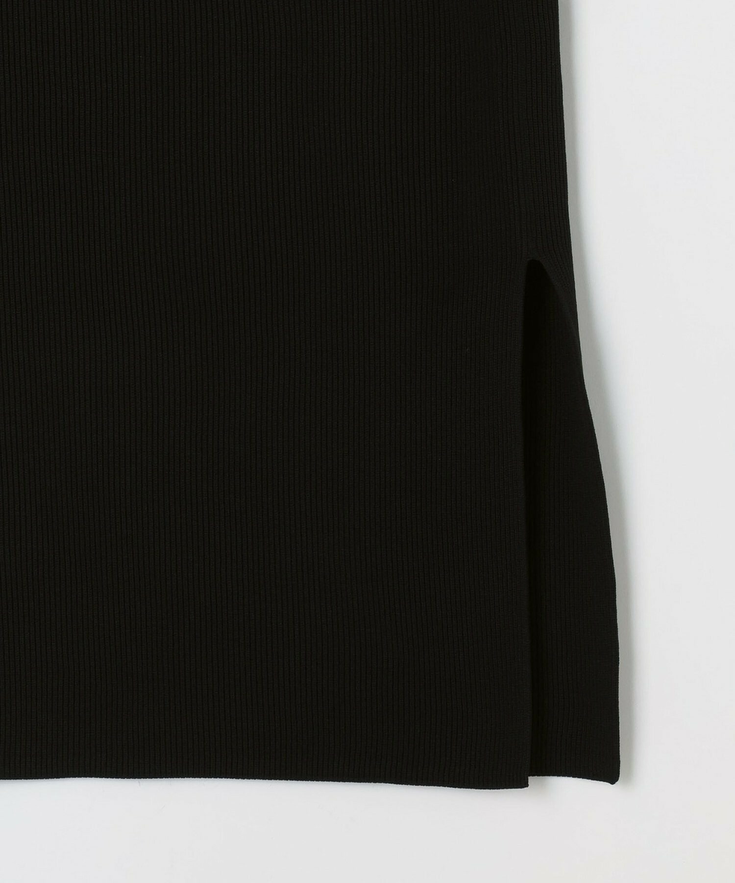 【MOGA】【Lサイズ】ポリエステルニットタイトスカート 詳細画像 ブラック 3