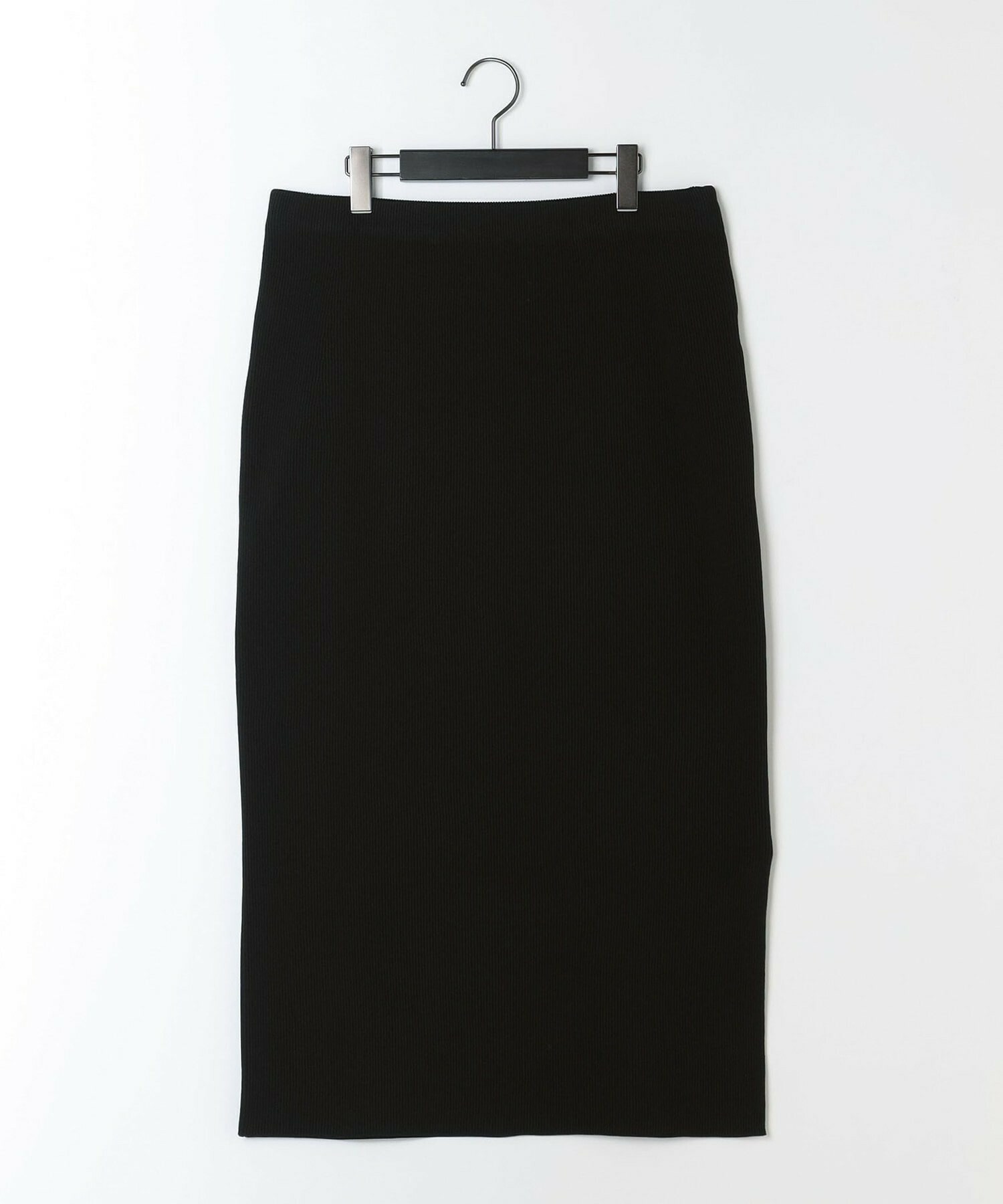 【MOGA】【Lサイズ】ポリエステルニットタイトスカート 詳細画像 ブラック 1