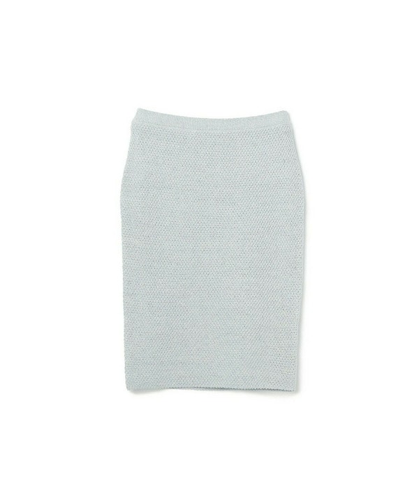 【yoshie inaba】3色杢ラーベンニットタイトスカート
