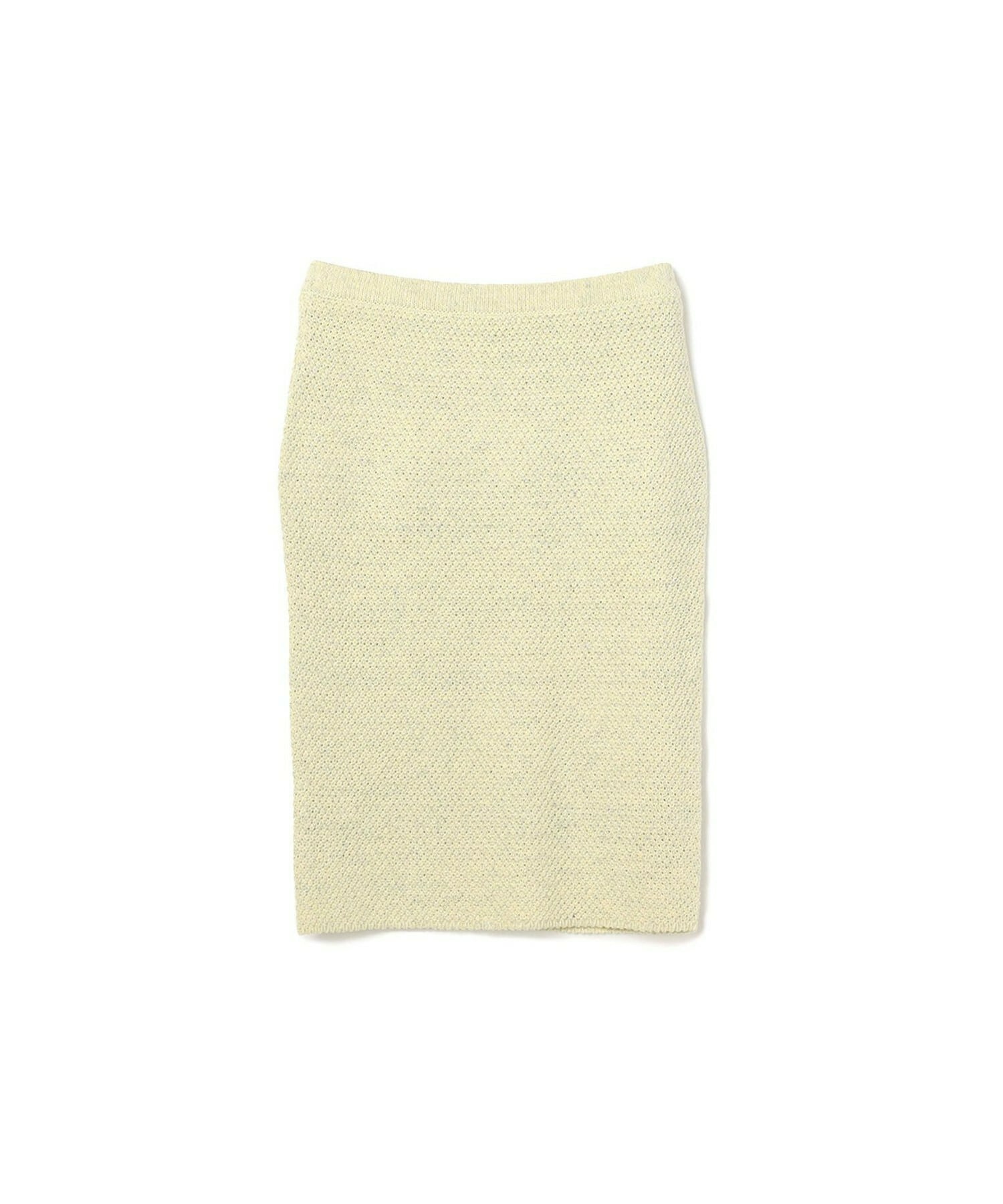 【yoshie inaba】3色杢ラーベンニットタイトスカート 詳細画像 クリーム 1