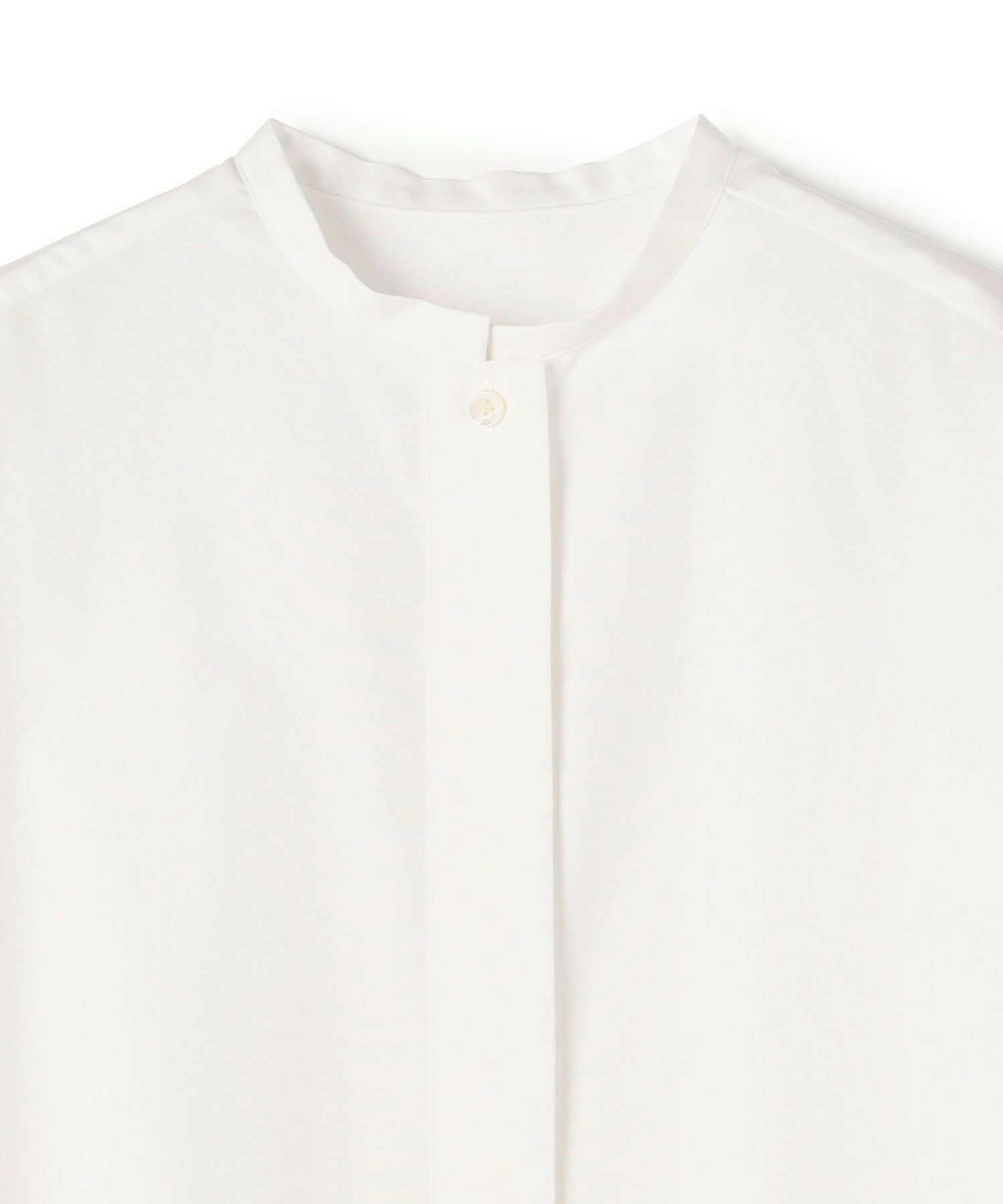 【yoshie inaba】コットンポプリンロング＆リラックスフィットシャツ 詳細画像 ホワイト 16