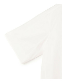 【yoshie inaba】コットンポプリンビッグシルエットシャツ 詳細画像 ホワイト 15