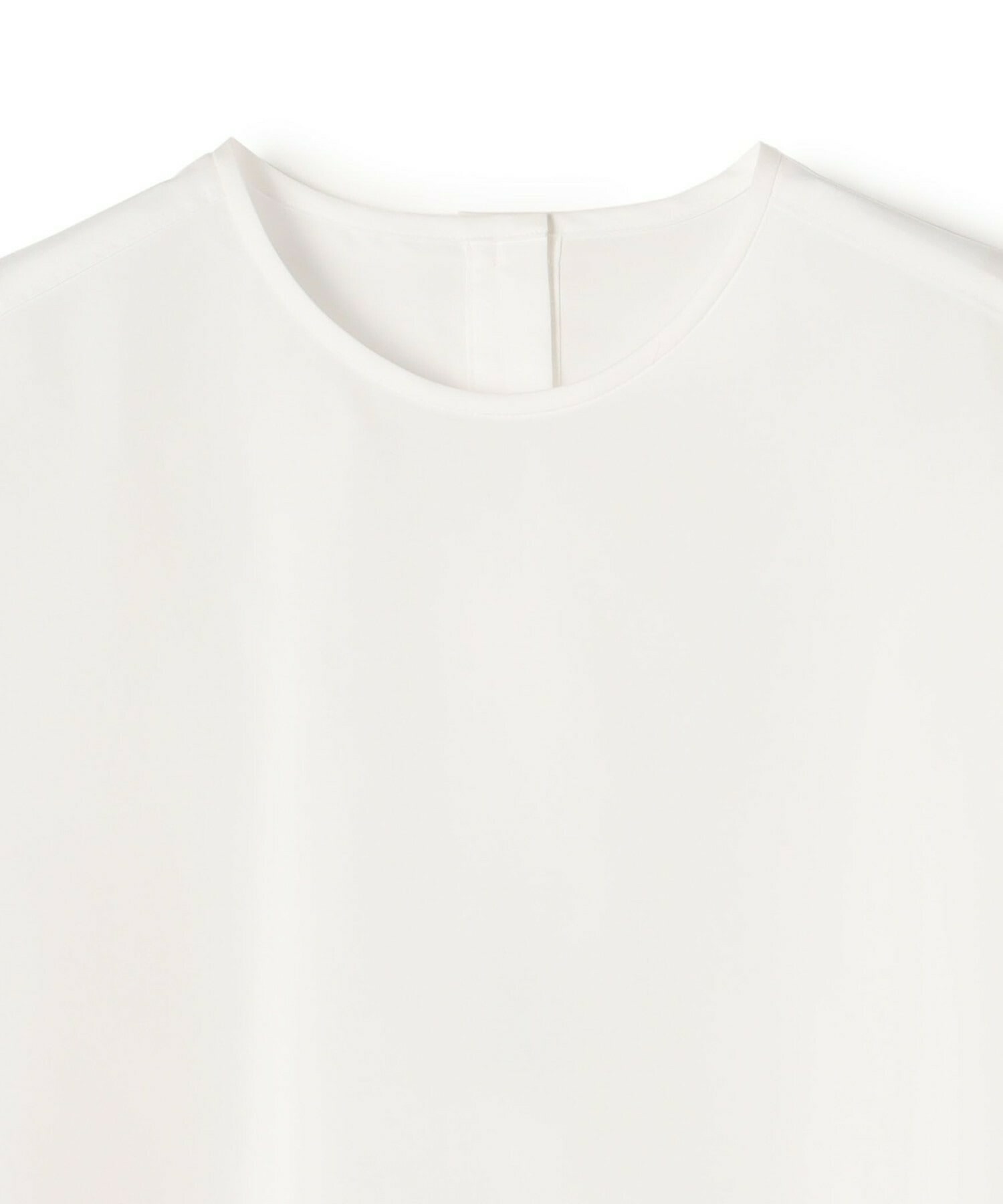 【yoshie inaba】コットンポプリンビッグシルエットシャツ 詳細画像 ホワイト 14