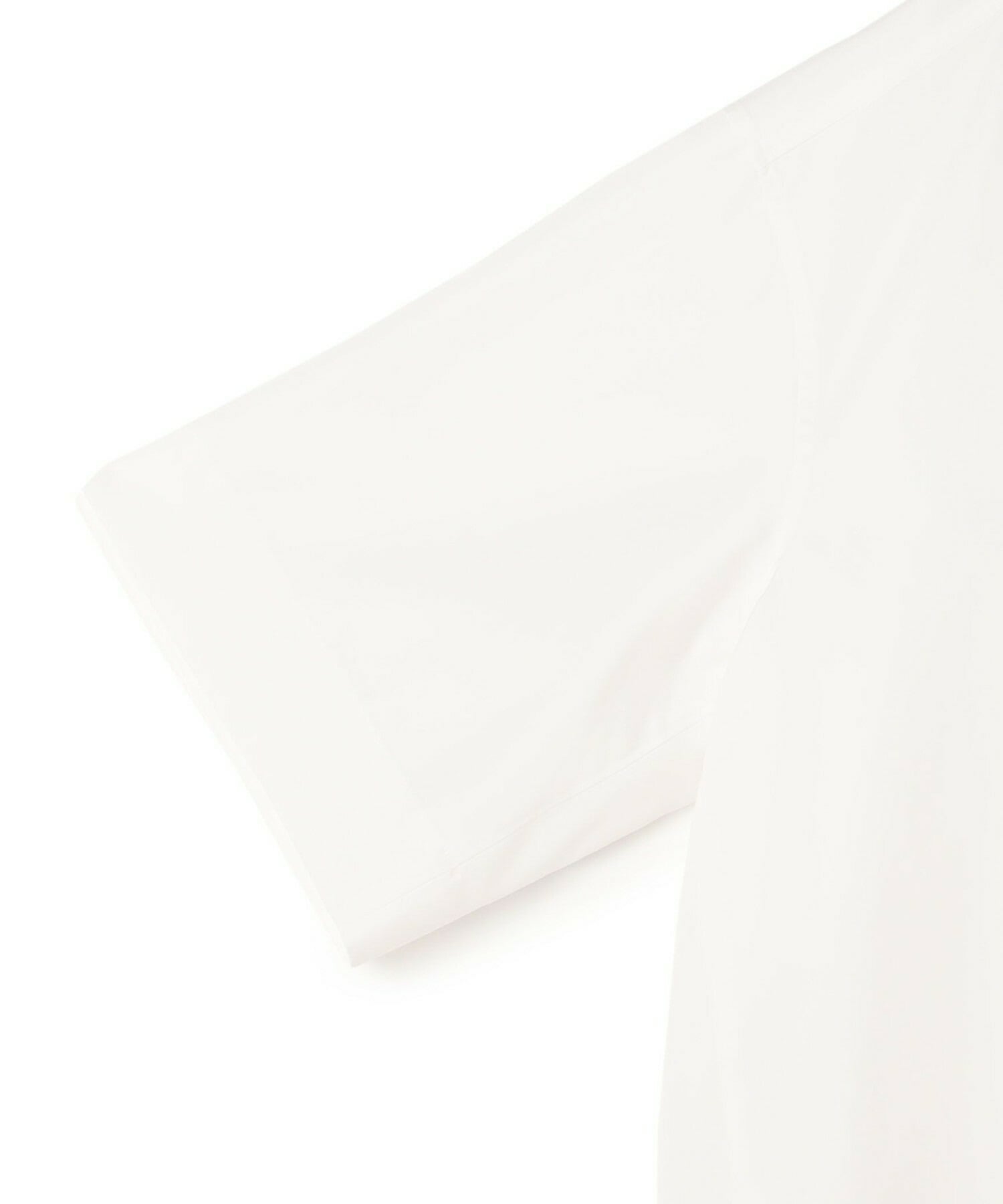 【yoshie inaba】コットンポプリンビッグシルエットシャツ 詳細画像 ホワイト 15