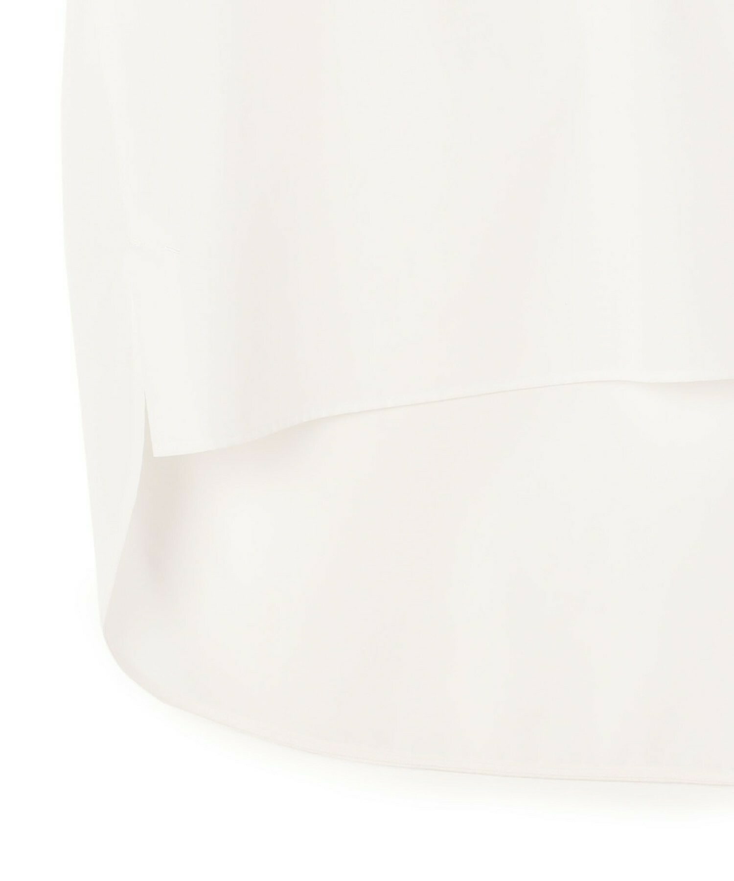 【yoshie inaba】コットンポプリンビッグシルエットシャツ 詳細画像 ホワイト 16