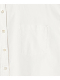 【yoshie inaba】ウォッシュドオックスフォードビッグシルエットシャツ 詳細画像 ホワイト 17