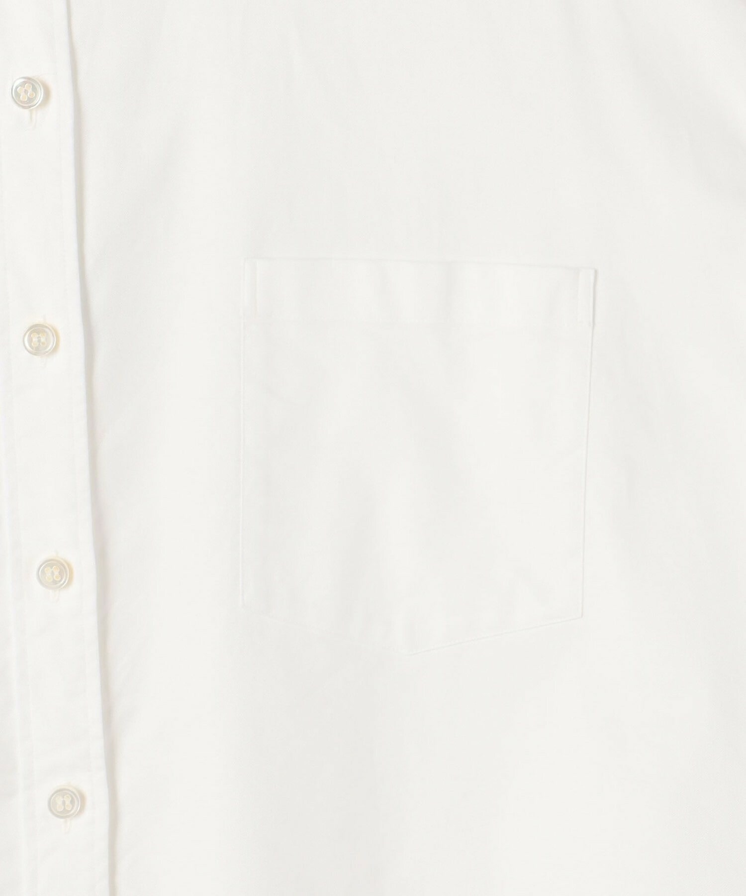 【yoshie inaba】ウォッシュドオックスフォードビッグシルエットシャツ 詳細画像 ホワイト 17