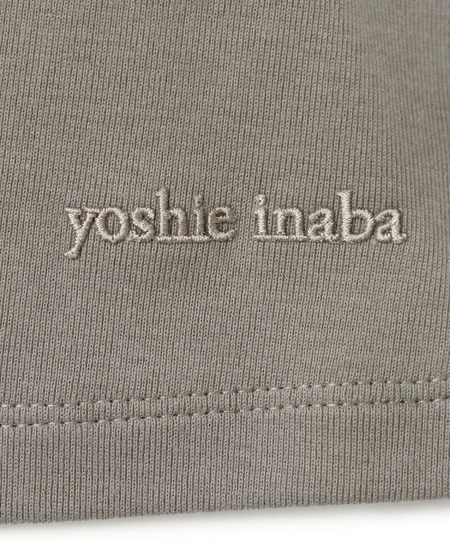 【yoshie inaba】｜2BUY10%OFF対象｜コットンジャージタンクトップ 詳細画像 ブラック 5