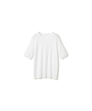 【yoshie inaba】コットンジャージ半袖Tシャツ 詳細画像 ホワイト 1