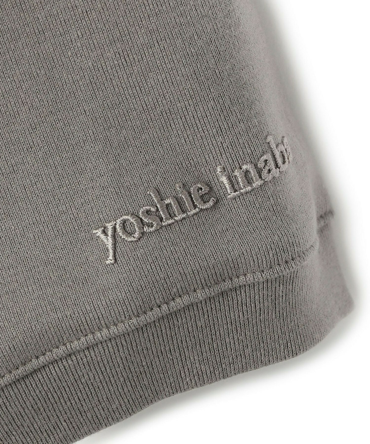 【yoshie inaba】コットンジャージ半袖Tシャツ 詳細画像 ブラック 6