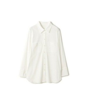 【yoshie inaba】フライスジャージーシャツ 詳細画像 ホワイト 1